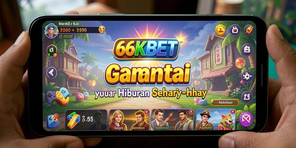Screenshot gameplay 66KBET menampilkan suasana santai dan interaksi yang menyenangkan.