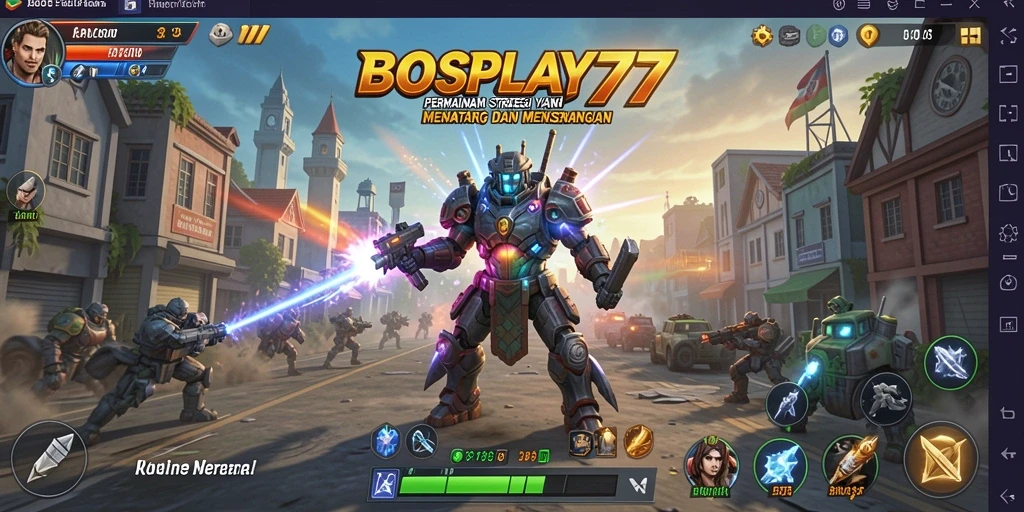 Tampilan menarik dari gameplay <strong>BOSPLAY77</strong> yang menantang strategi pemain.