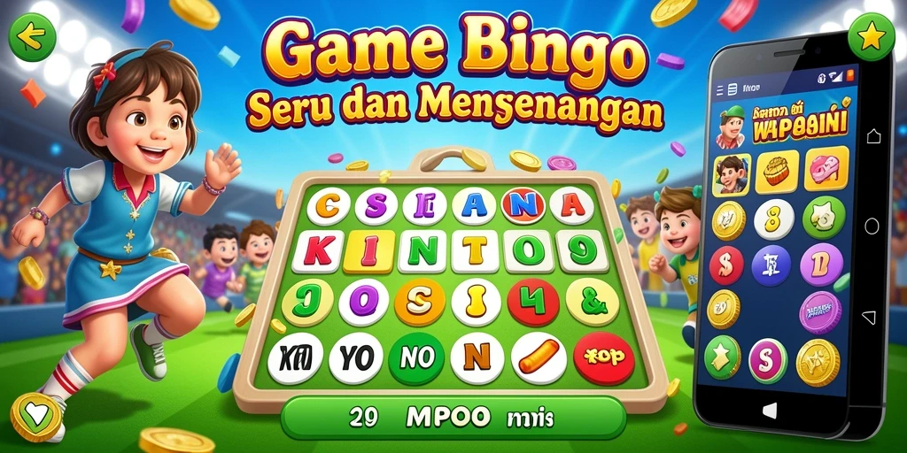 Tampilan gameplay seru dalam game Bingo MPO08 yang mengasyikkan.
