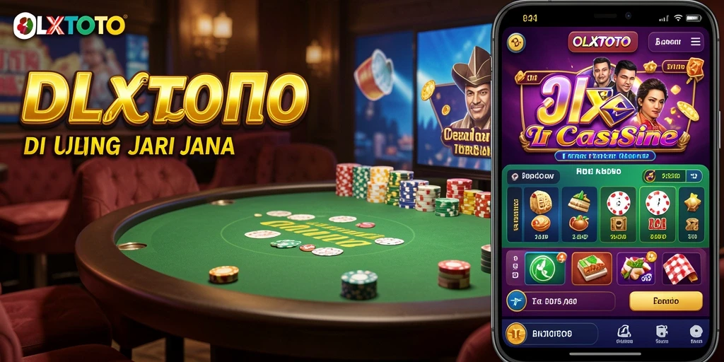 Tangkapan layar OLXTOTO yang menampilkan dealer langsung dan suasana permainan.